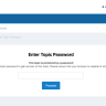 SOSInvision - Topic Password Protection