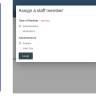 SOSInvision - Assign Staff Member to Reports