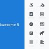 Fontawesome icons code latest update all over the forum